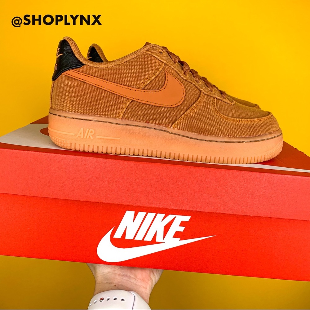 Nike Air Force 1 LV8 Special Edition Camel Sneaker - Picture 7 of 7